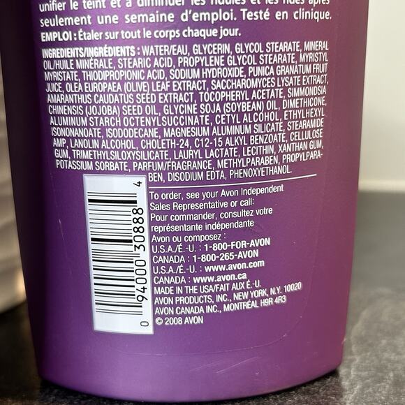 2008 Avon Skin So Soft‎ Renew & Refresh Age Defying Body Cleanser & Moisturizer - Picture 4 of 5